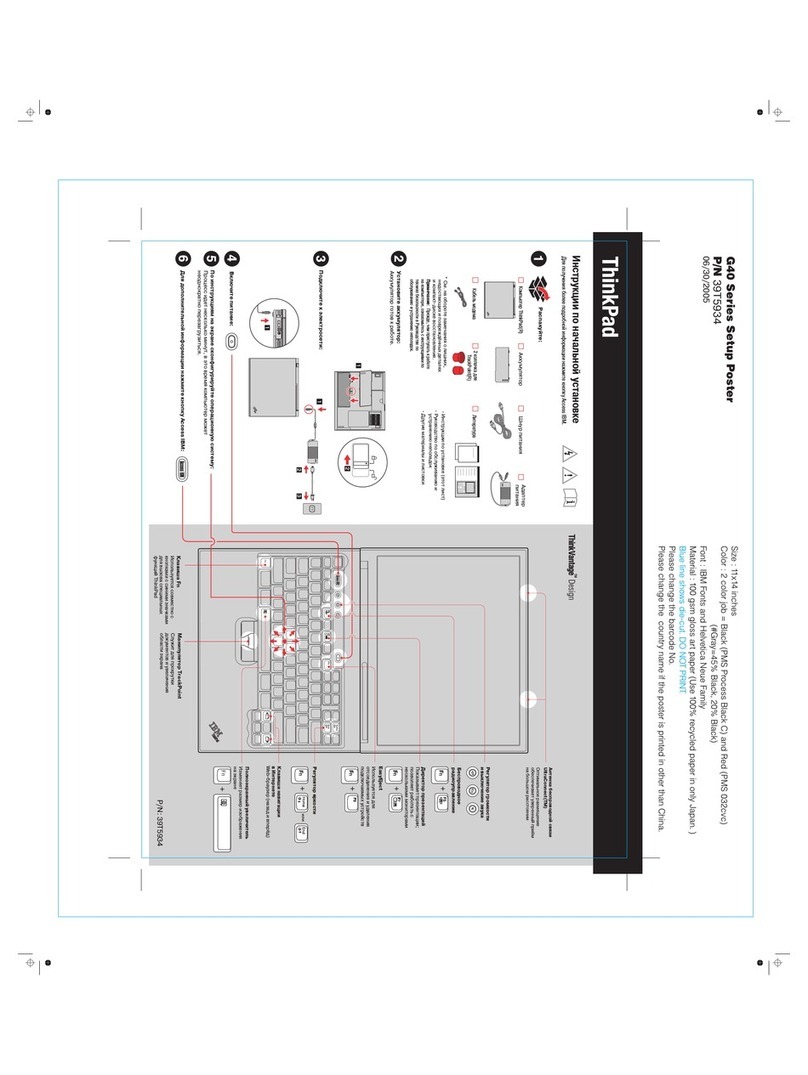 Lenovo ThinkPad G40 Series 