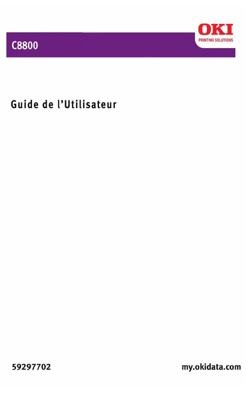 Oki C8800dn User manual