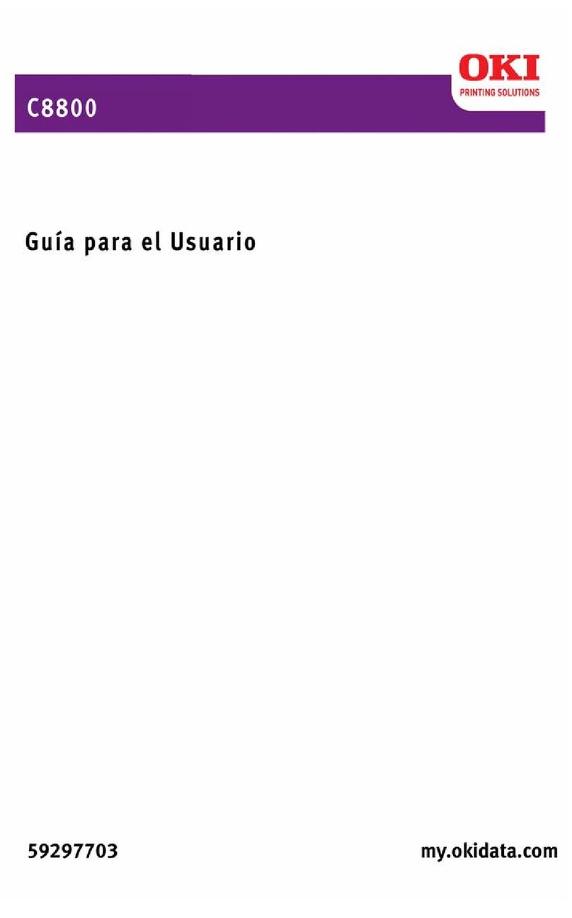 Oki C8800dn User manual