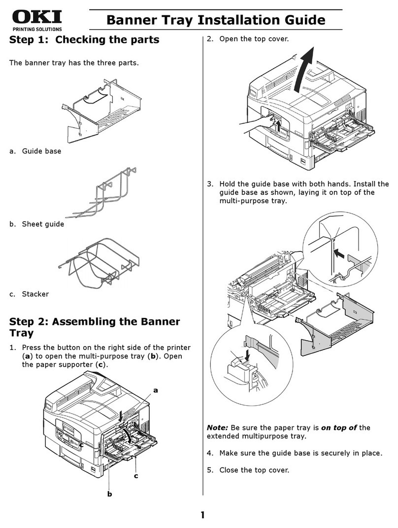 Oki C9600hdn installation guide
