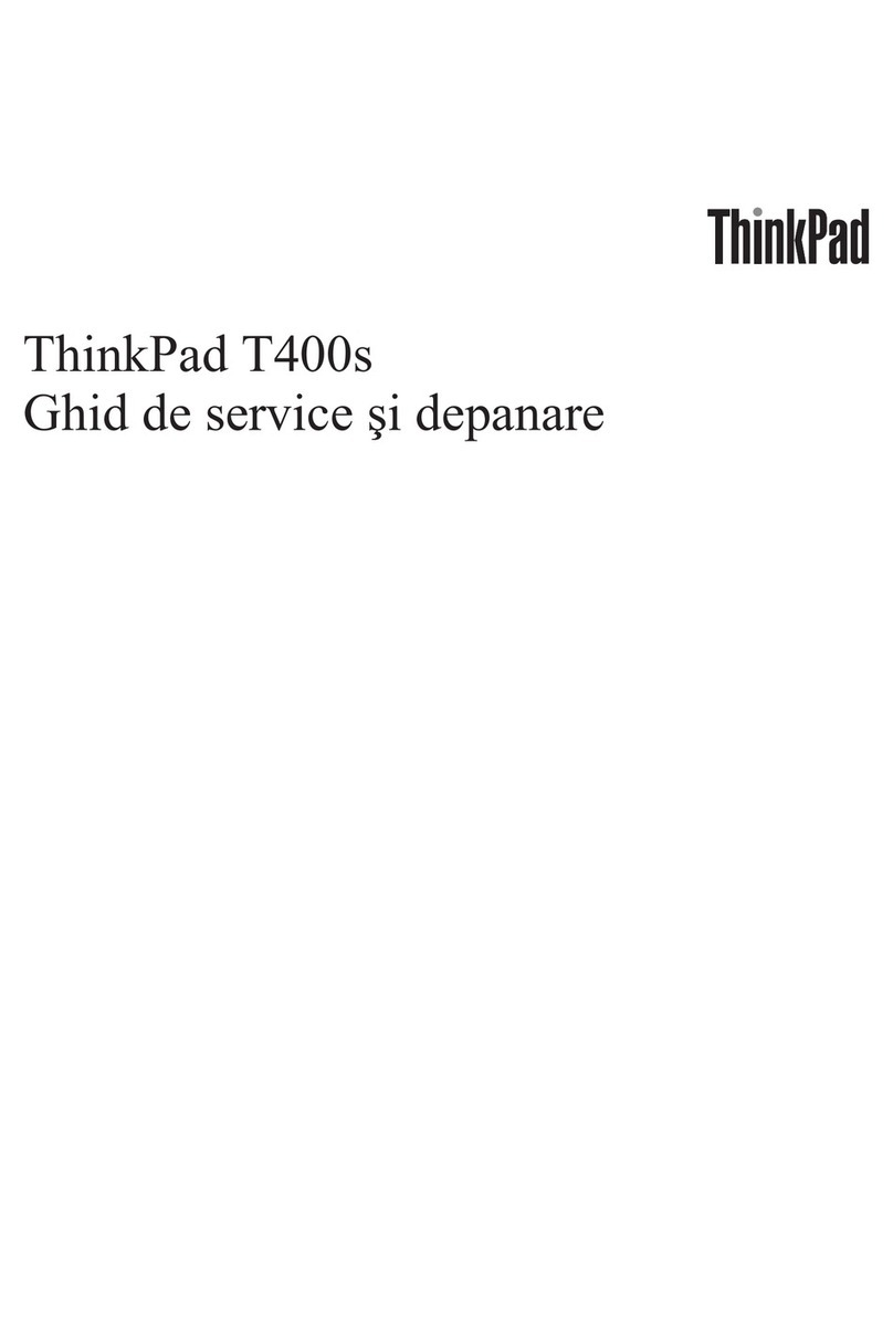 Lenovo ThinkPad T400s Instruction Manual