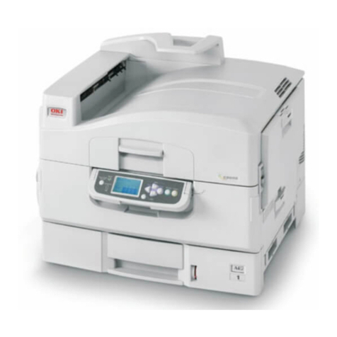 Oki C 9650dn installation instructions