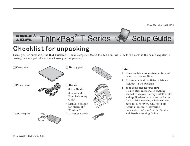 Lenovo ThinkPad T40 troubleshooting guide