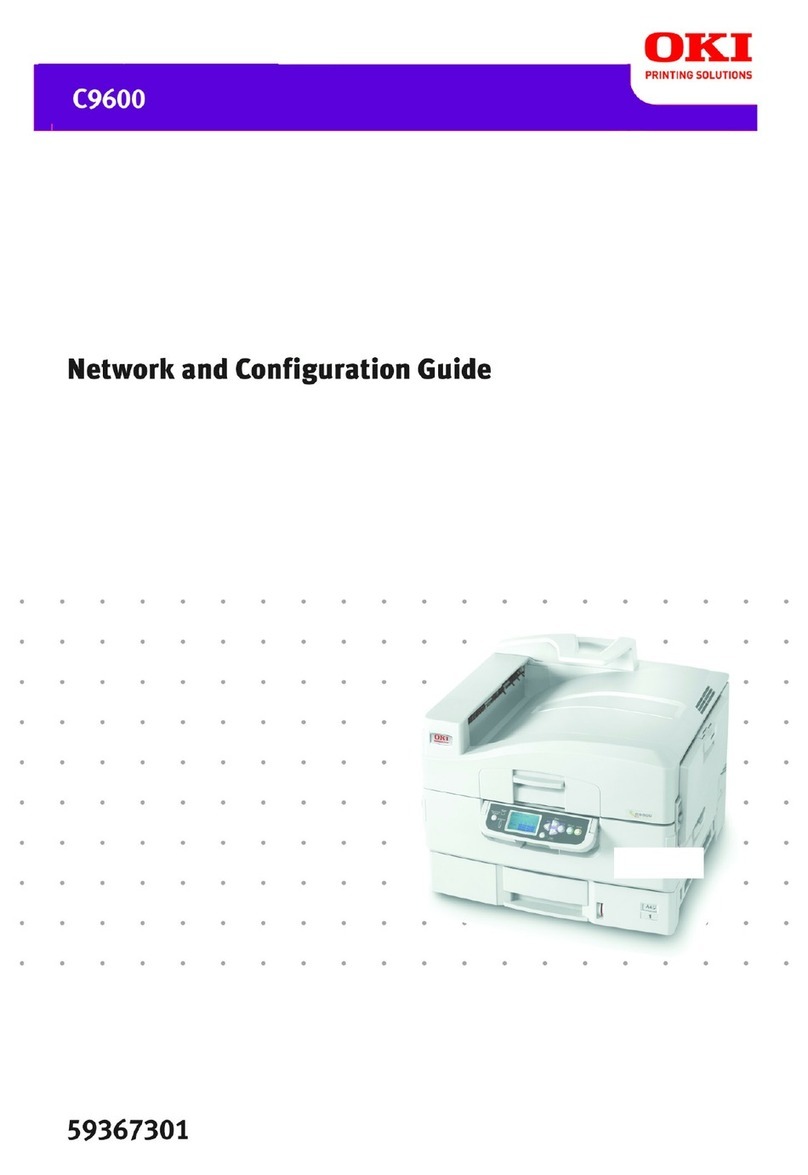Oki C9600hdn User manual