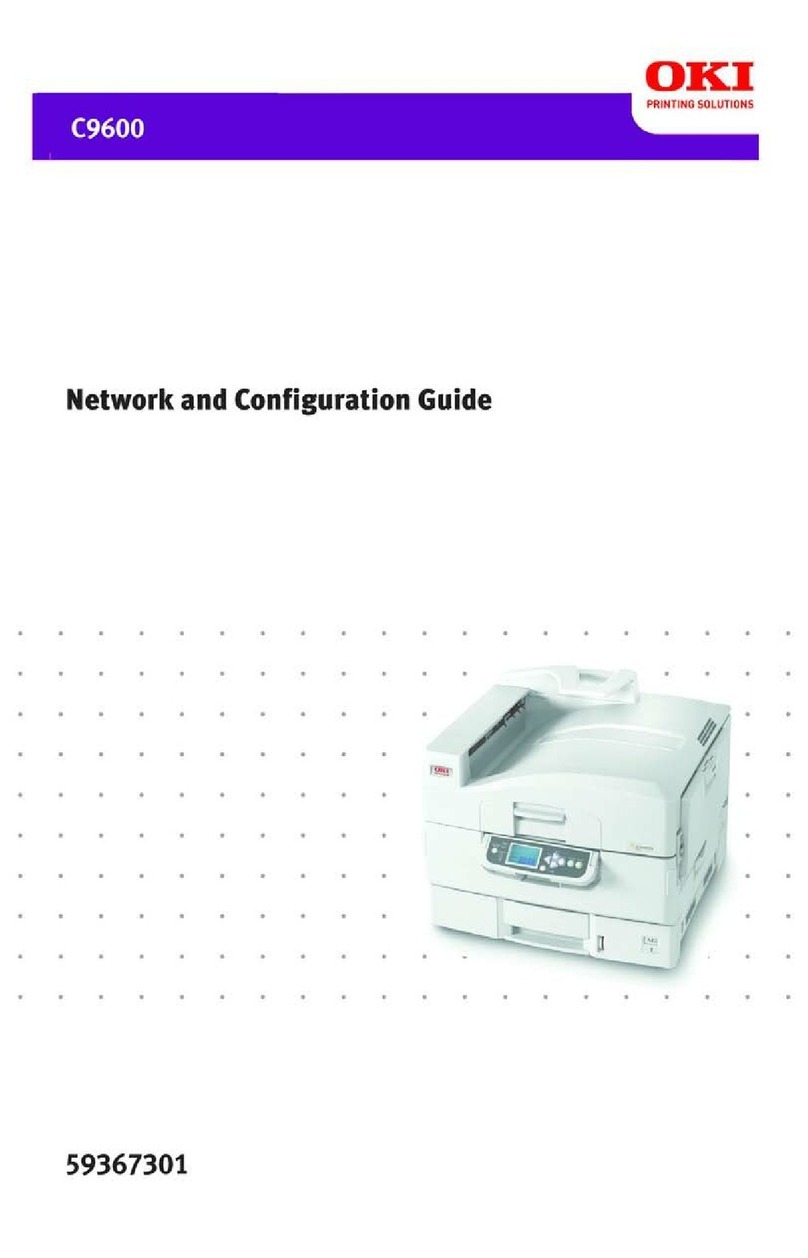 Oki C9600hdn User manual