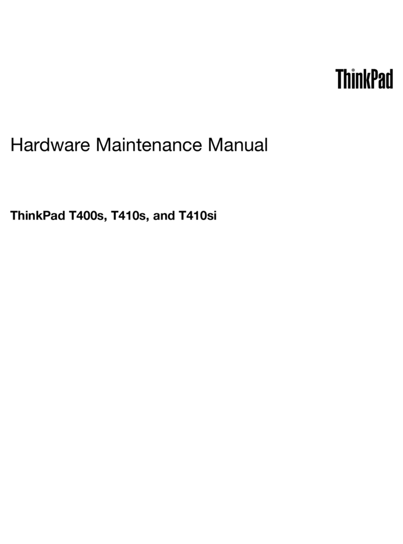 Lenovo ThinkPad T400s Hardware Maintenance Manual