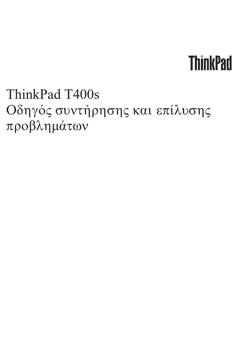 Lenovo ThinkPad T400s User manual