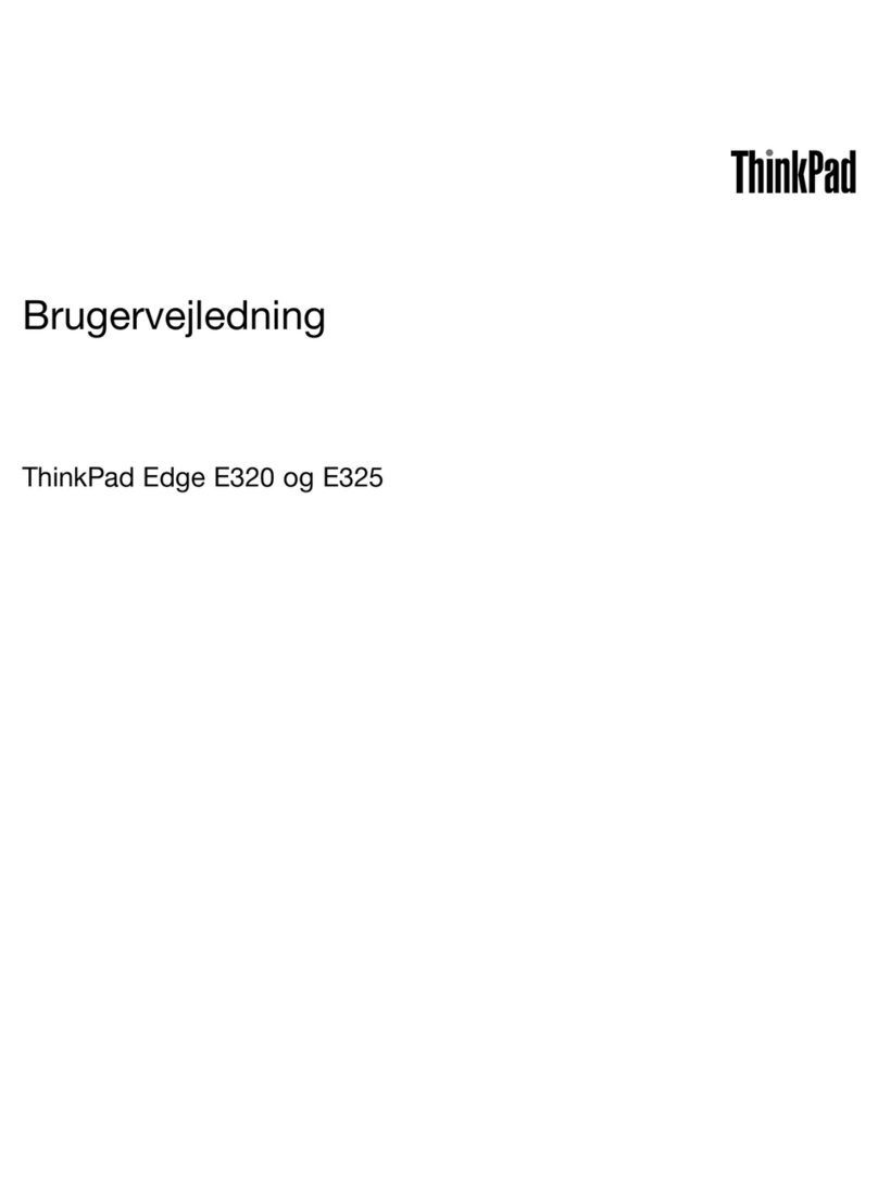 Lenovo ThinkPad Edge E320 Technical document