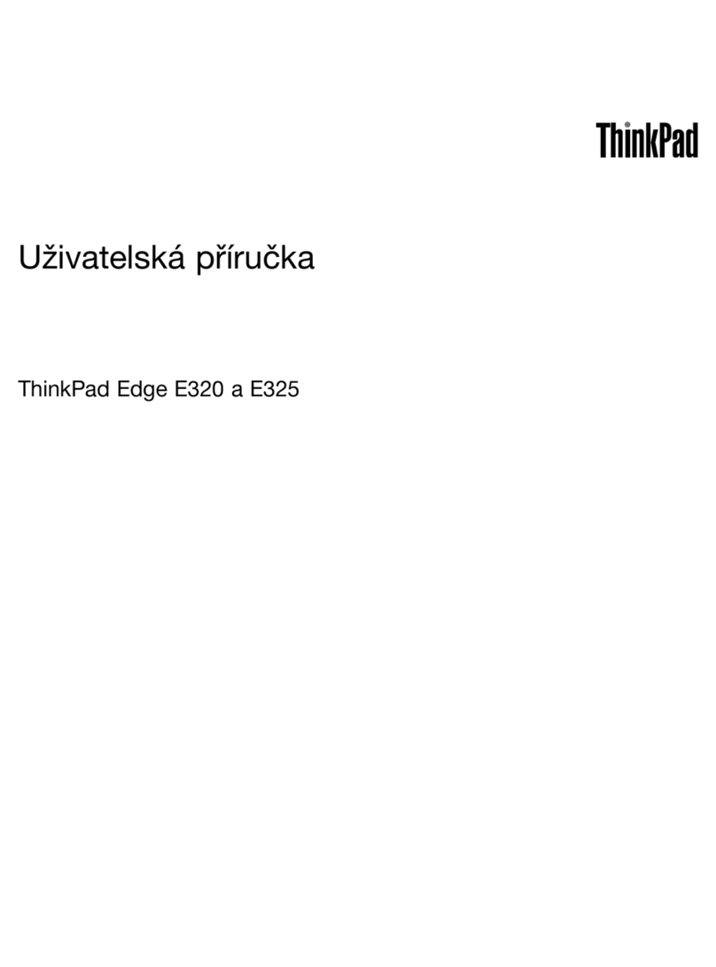 Lenovo ThinkPad Edge E320 Manual