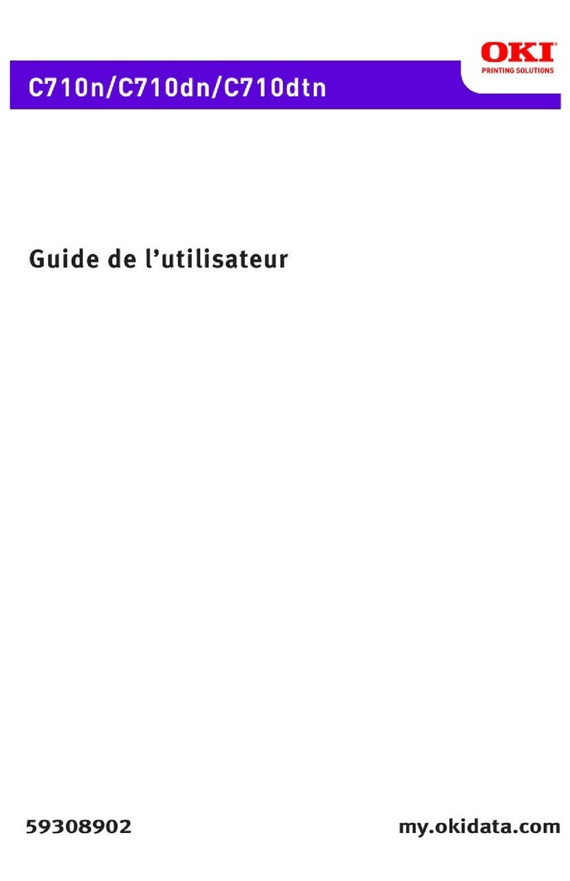 Oki C710dn User manual