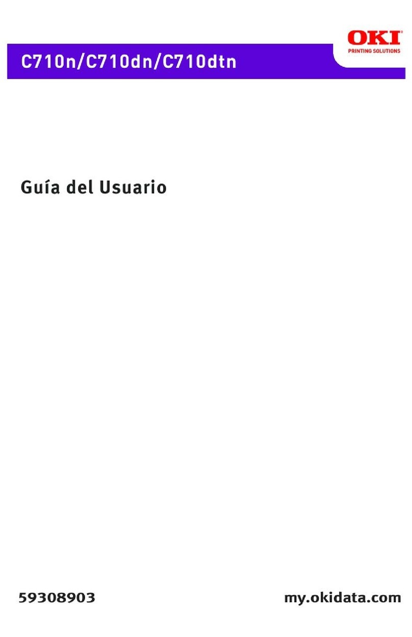 Oki C710dn User manual