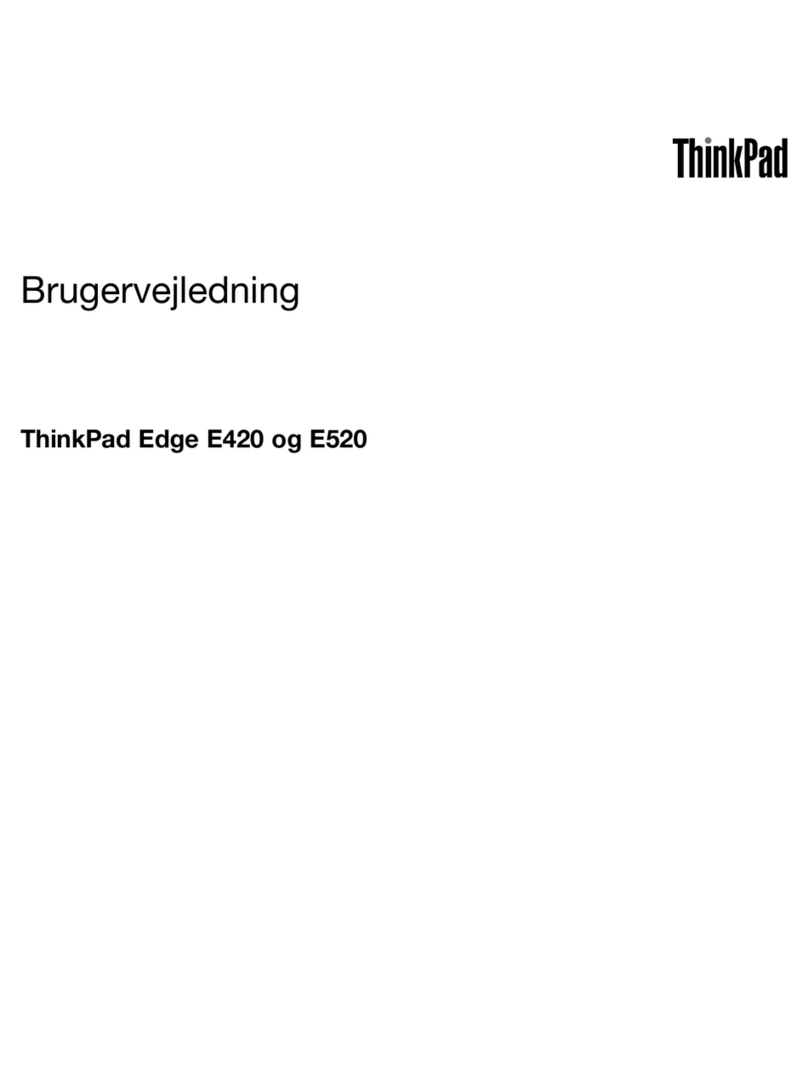 Lenovo ThinkPad Edge E420 Technical document