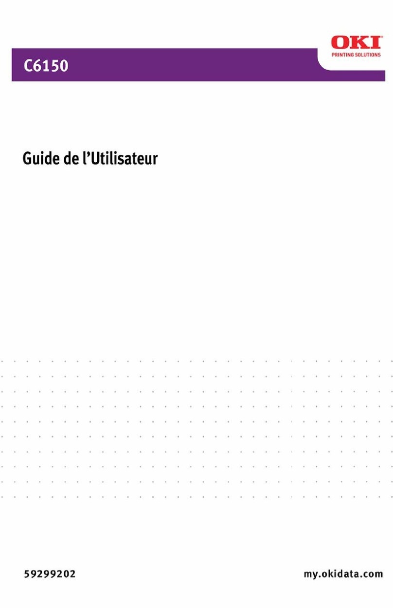 Oki C6150dn Quick start guide