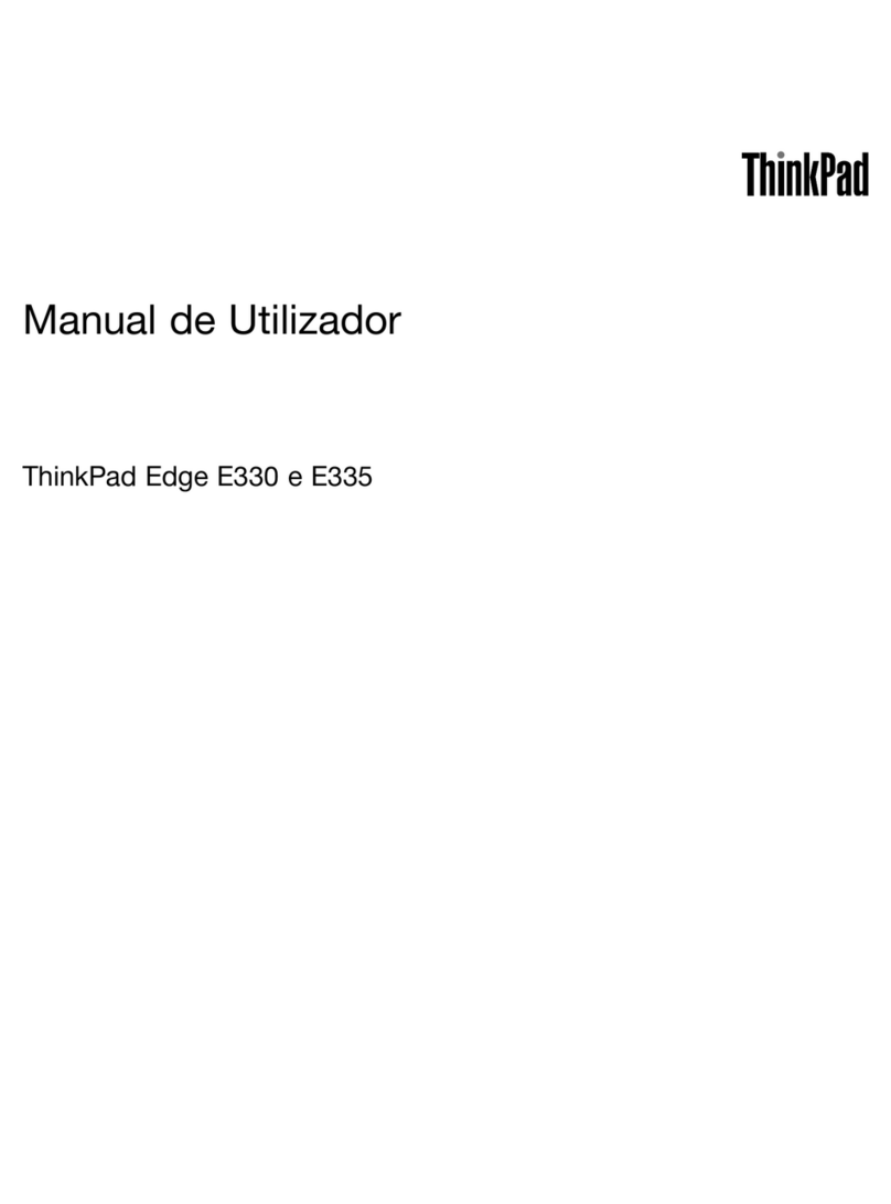 Lenovo ThinkPad Edge E330 User manual