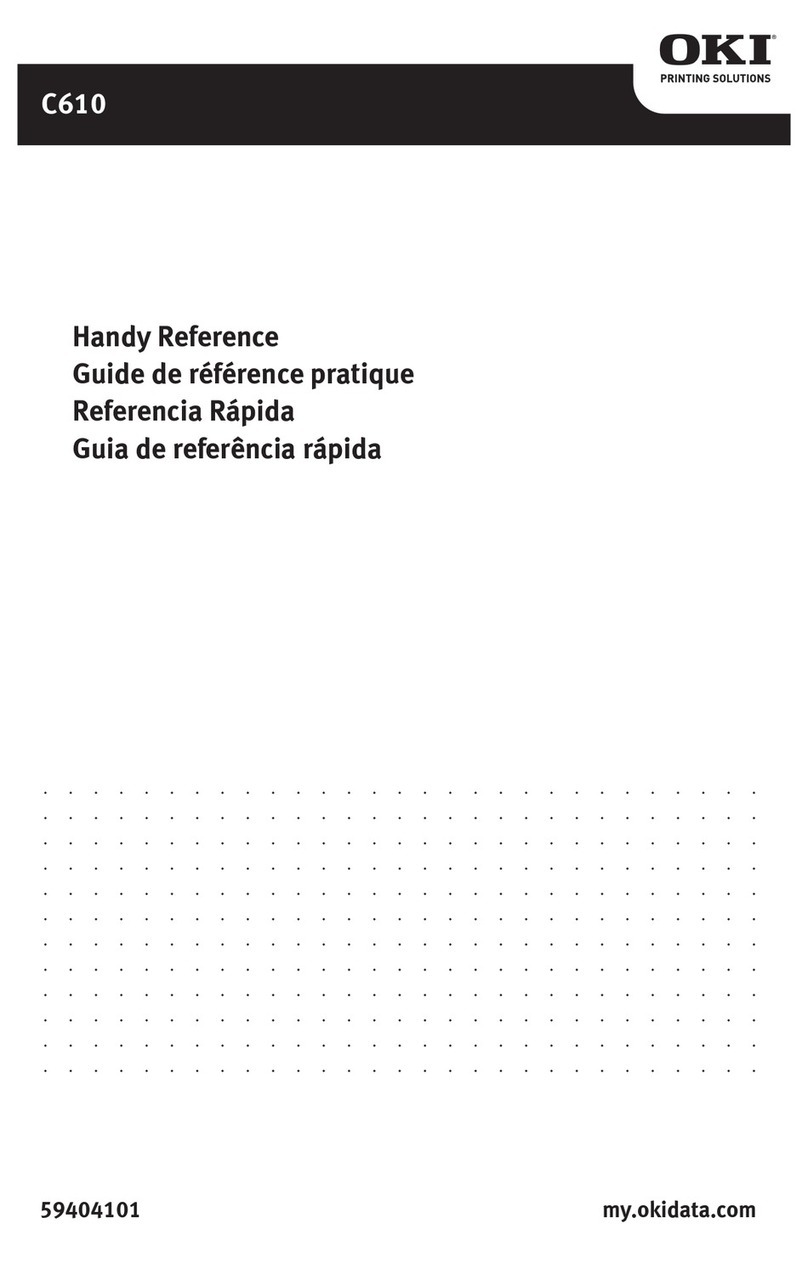 Oki C610dn Service manual