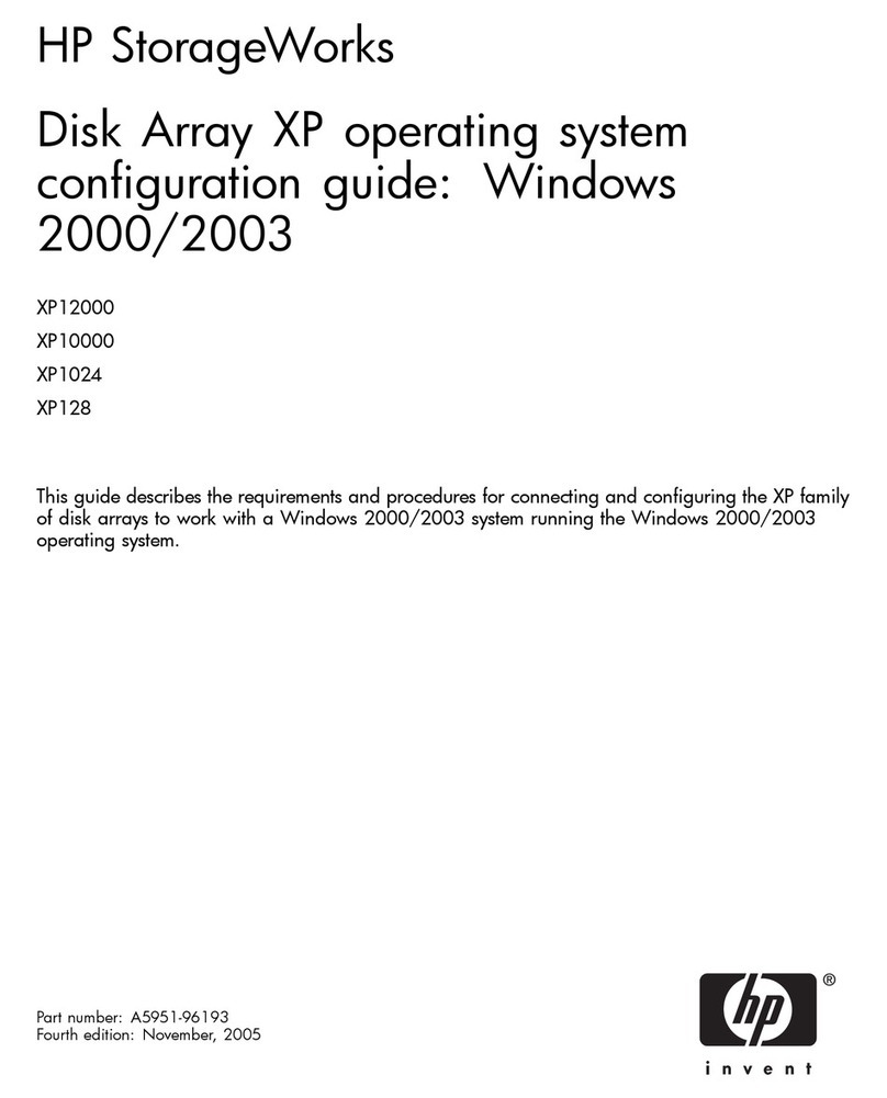 HP StorageWorks XP1024 Quick guide