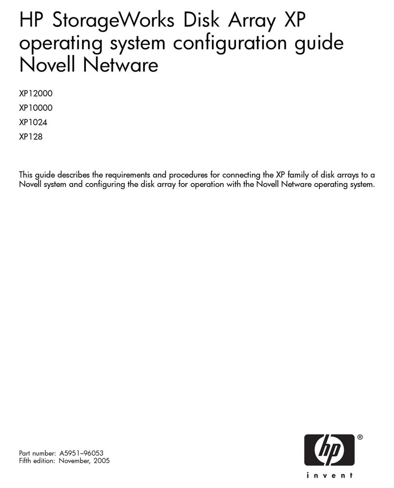 HP StorageWorks XP1024 Quick guide HP StorageWorks XP1024 Quick guide