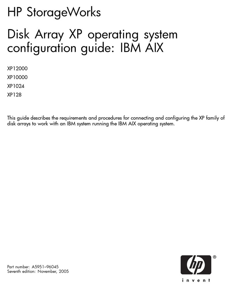 HP StorageWorks XP1024 System configuration