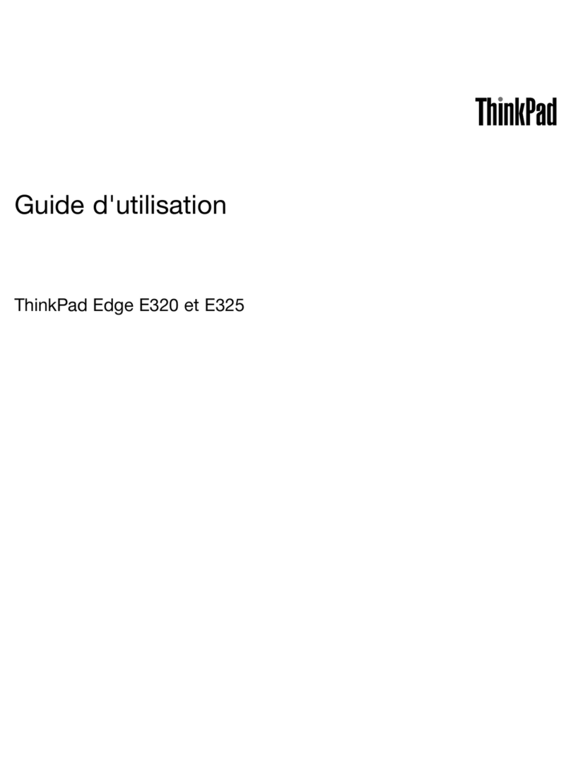 Lenovo ThinkPad Edge E320 Service manual