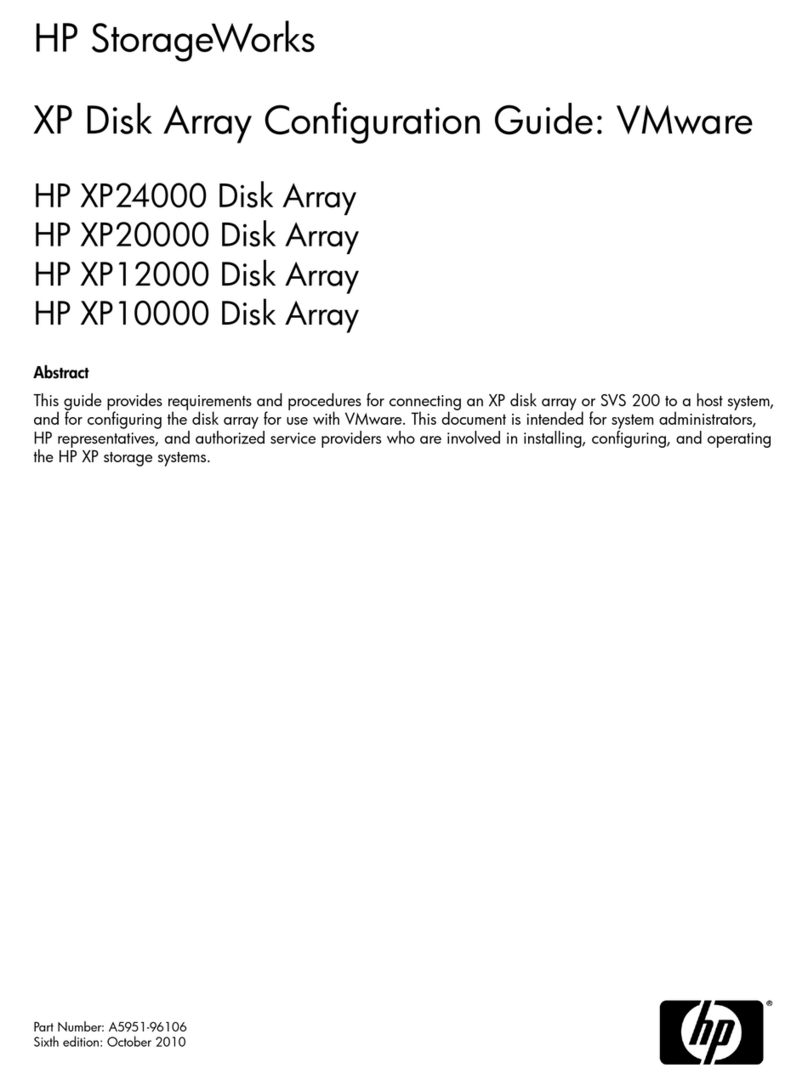 HP XP20000/XP24000 User manual HP XP20000/XP24000 User manual