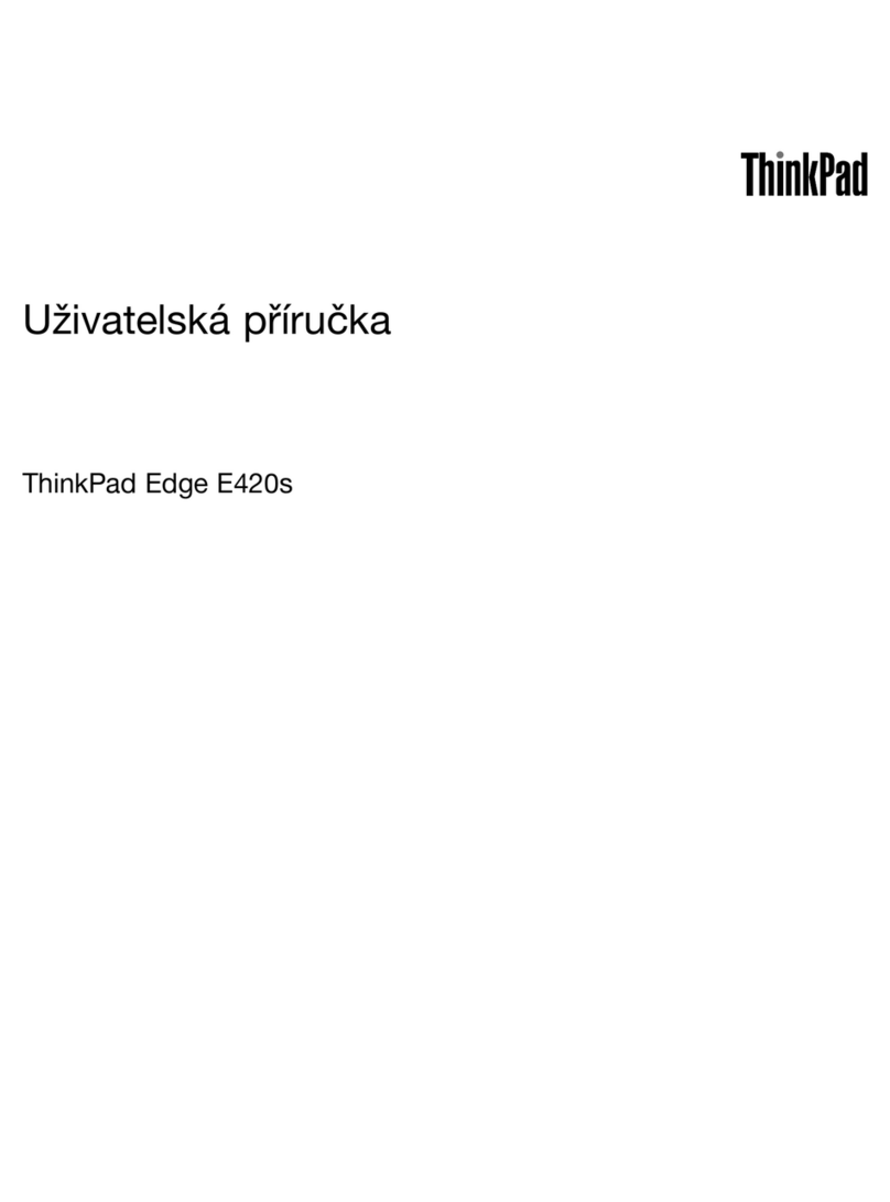 Lenovo ThinkPad Edge E420s Manual