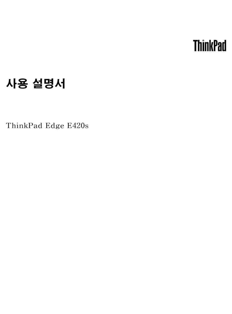 Lenovo ThinkPad Edge E420s user guide