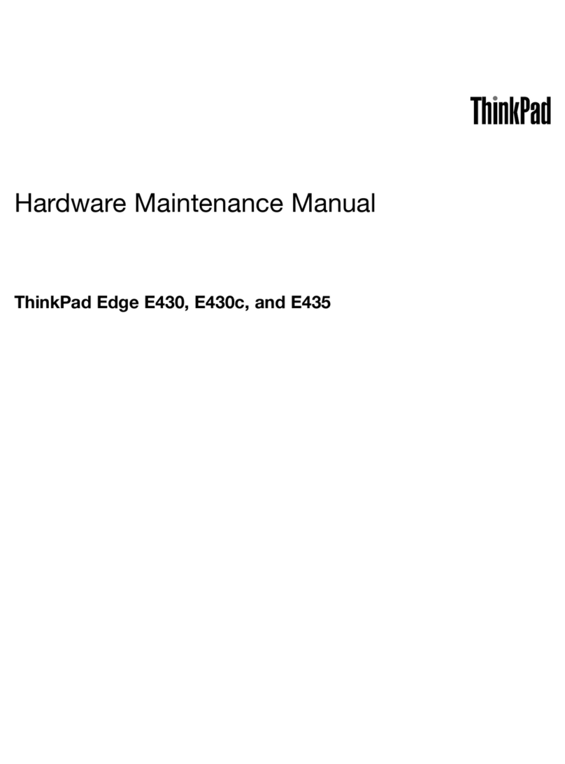 Lenovo ThinkPad Edge E435 Owner's manual