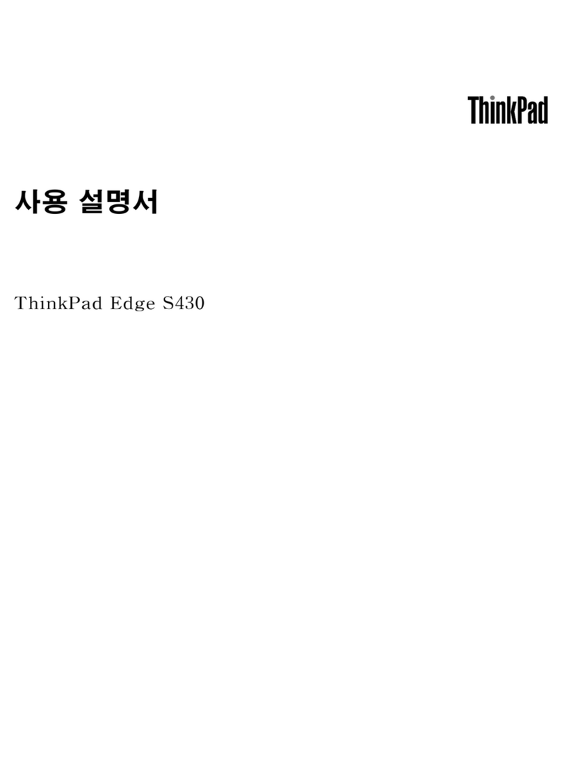 Lenovo ThinkPad Edge S430 user guide