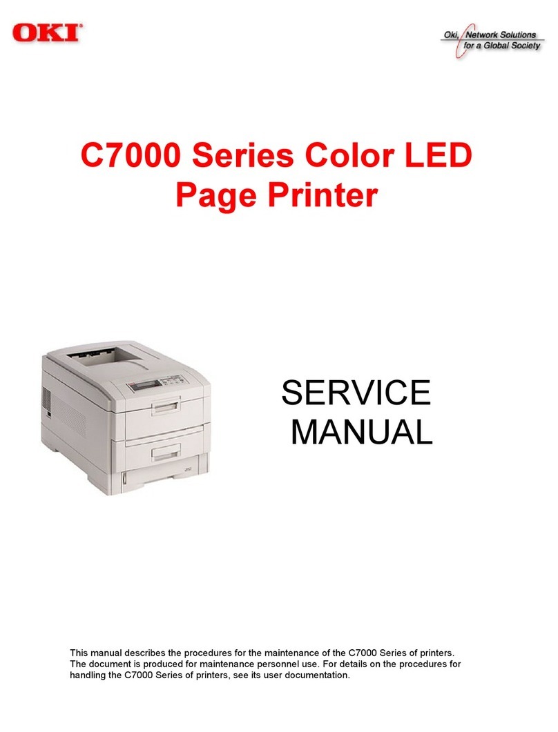 Oki C7200 User manual