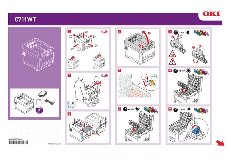 Oki C711WT User manual
