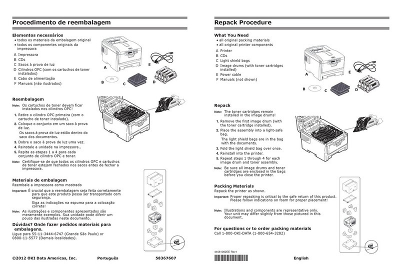 Oki C711WT Manual