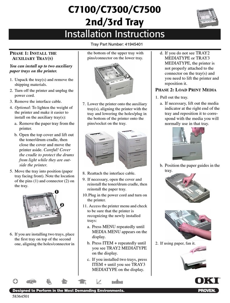 Oki C7300 User manual