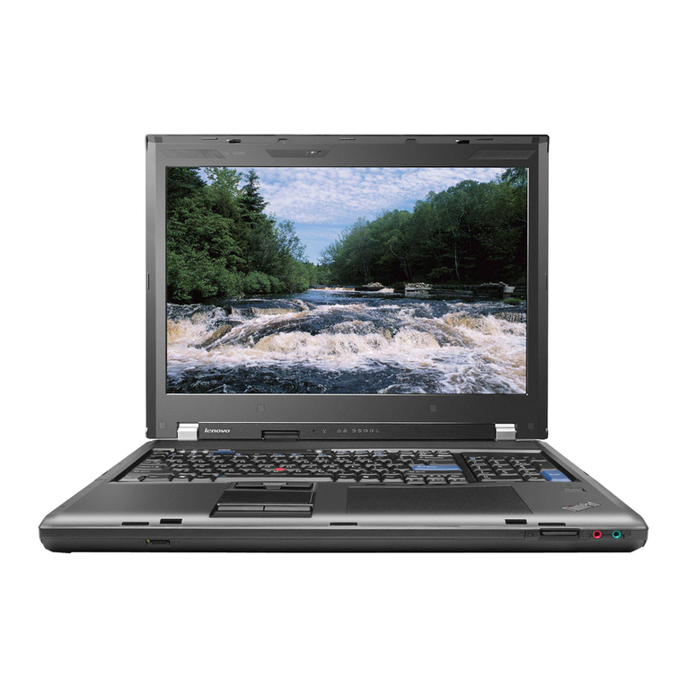 Lenovo THINKPAD W700 Instruction sheet Lenovo THINKPAD W700 Instruction sheet