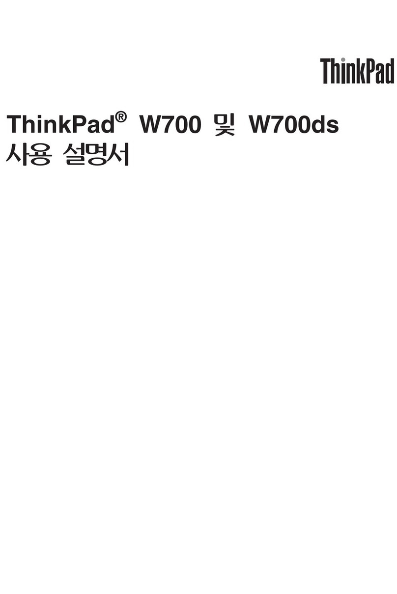 Lenovo THINKPAD W700 troubleshooting guide