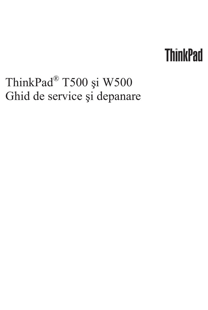 Lenovo ThinkPad W500 troubleshooting guide