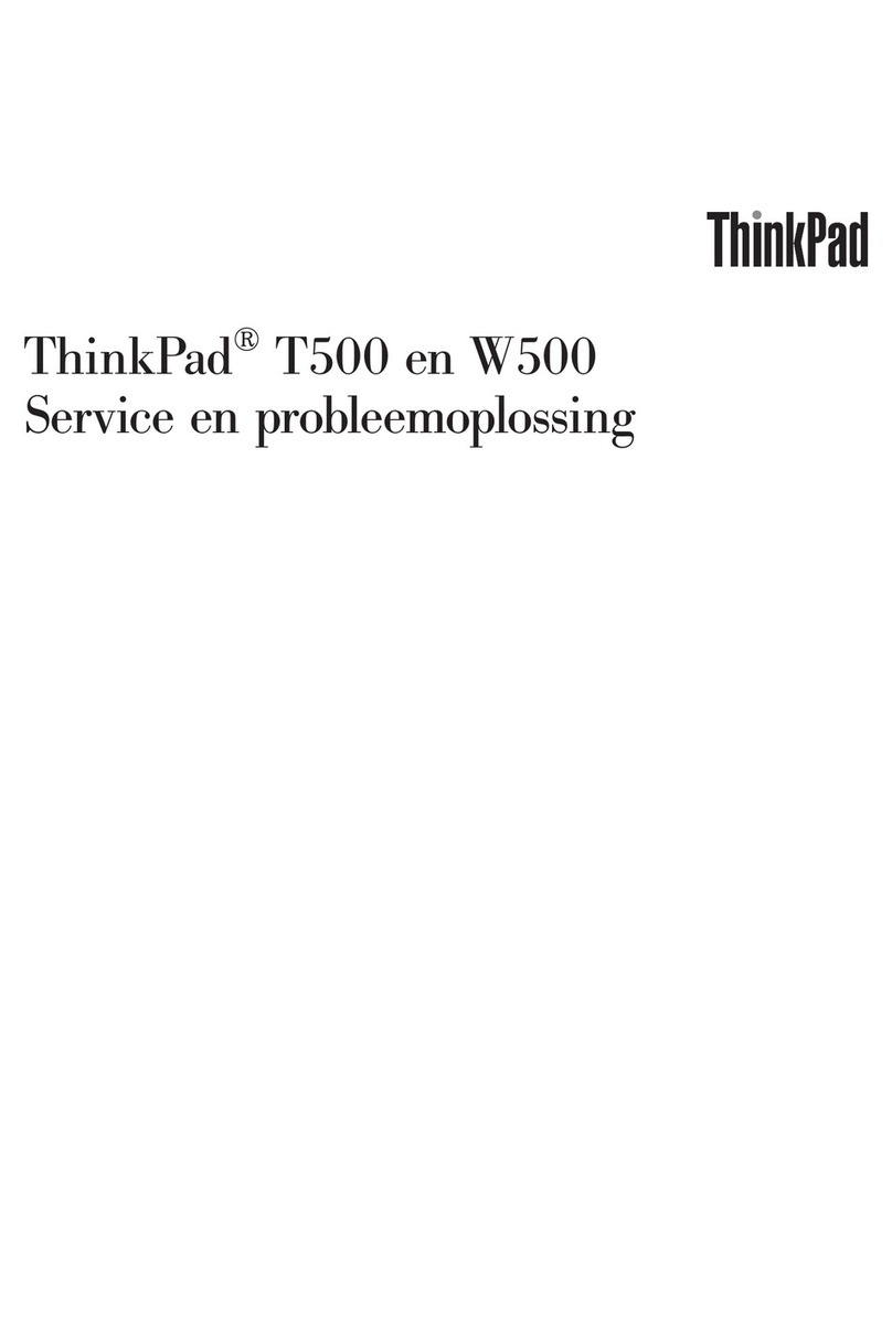 Lenovo ThinkPad W500 troubleshooting guide