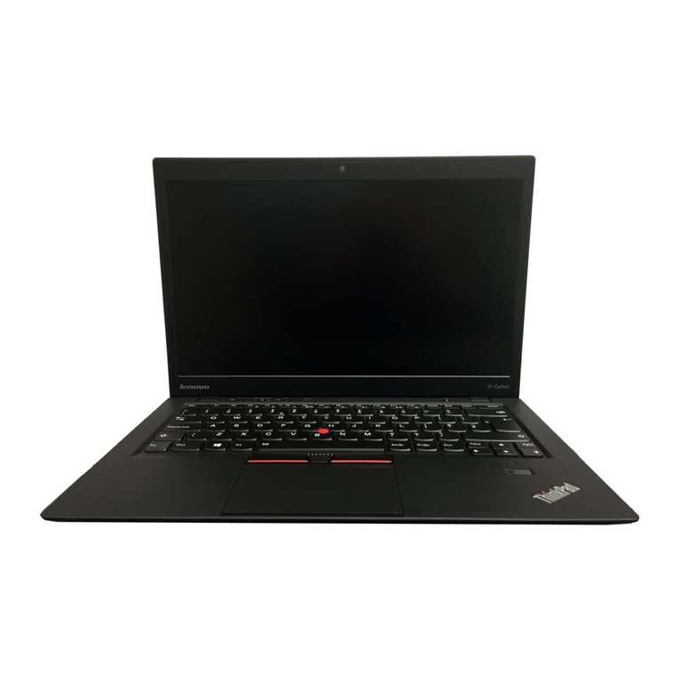 Lenovo ThinkPad X1 Carbon User manual