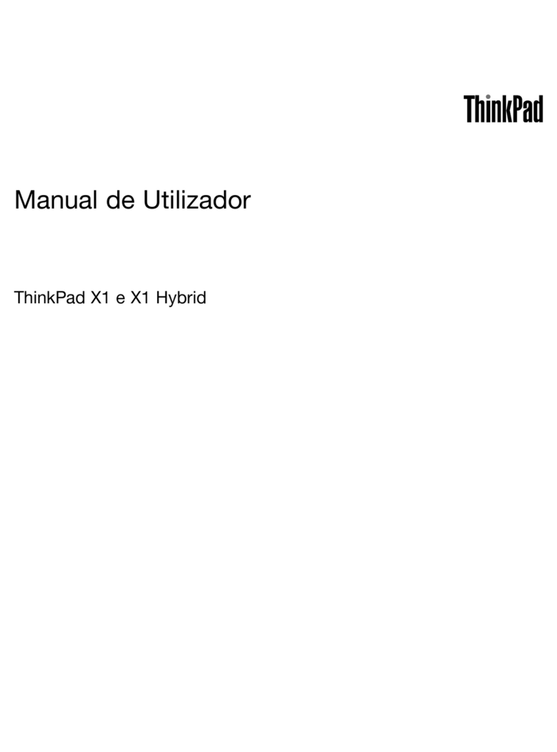 Lenovo ThinkPad X1 Hybrid Instruction Manual