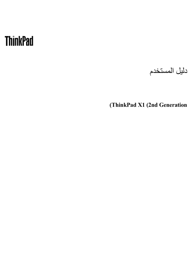 Lenovo ThinkPad X1 Carbon User manual