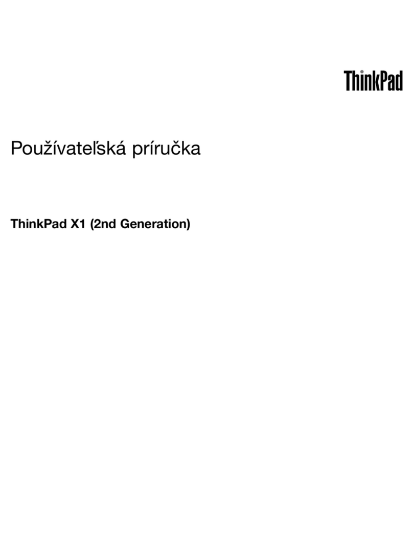 Lenovo ThinkPad X1 Carbon User manual
