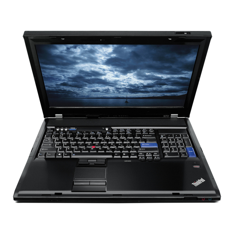 Lenovo THINKPAD W701 User manual