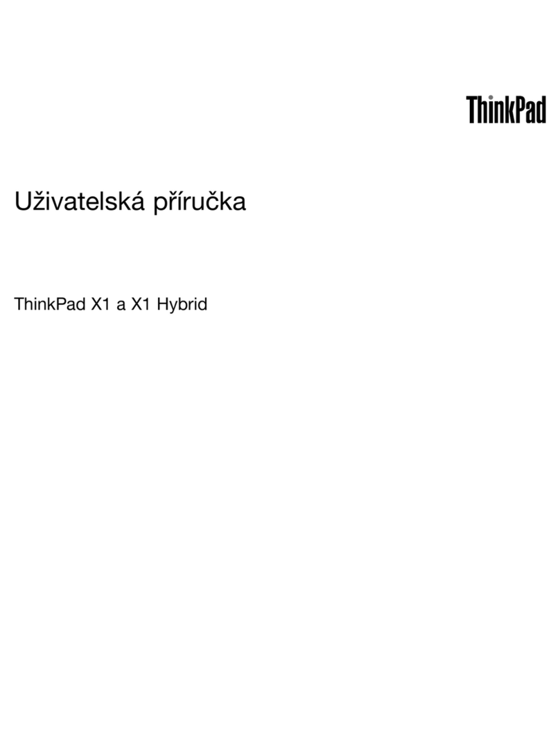 Lenovo ThinkPad X1 Manual