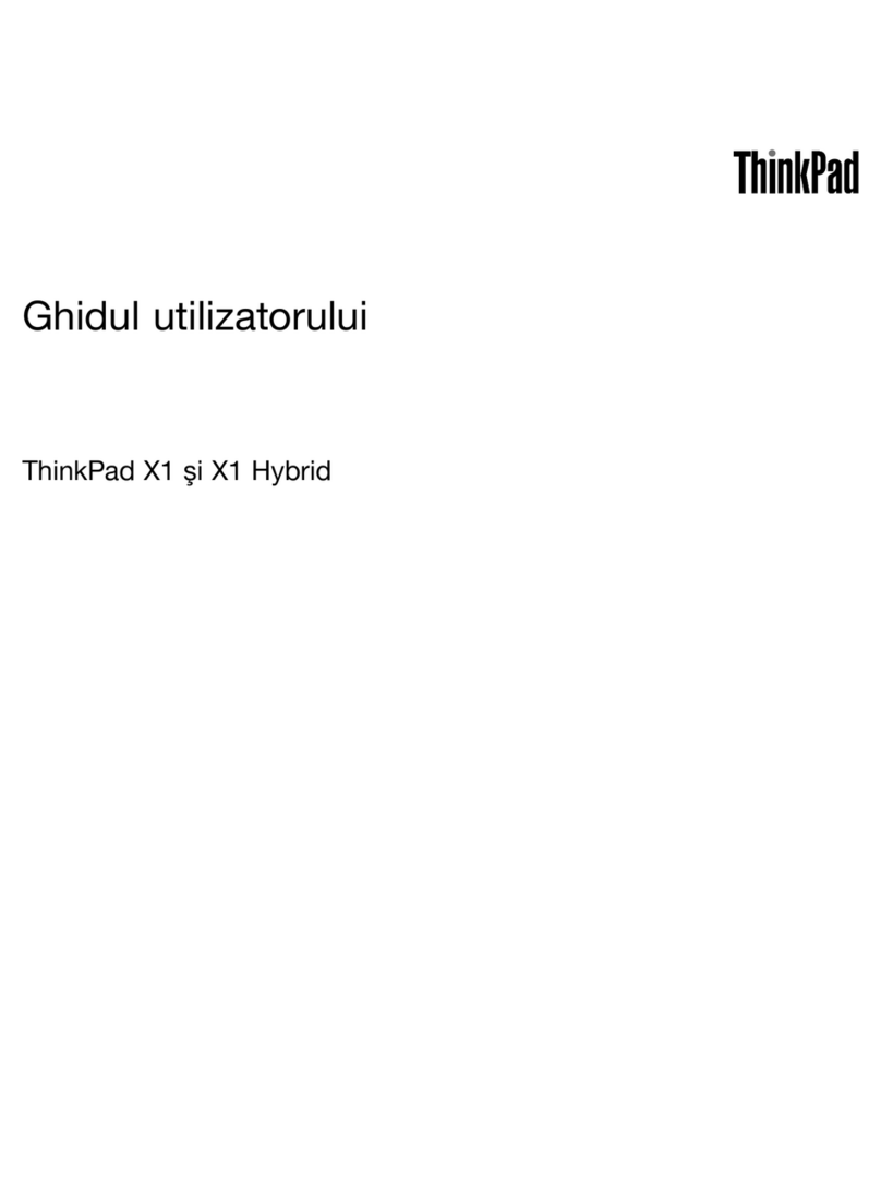Lenovo ThinkPad X1 Ghidul utilizatorului