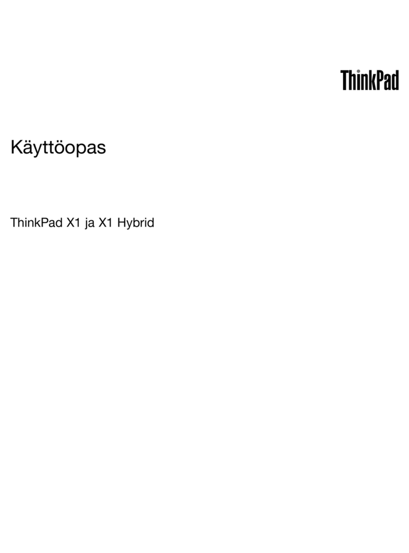 Lenovo ThinkPad X1 Käyttöopas