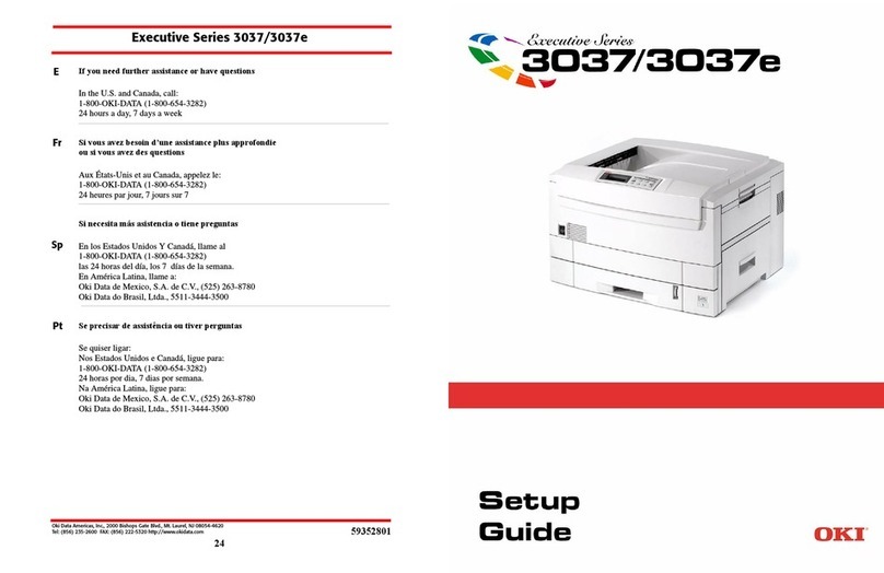 Oki ES3037 User manual