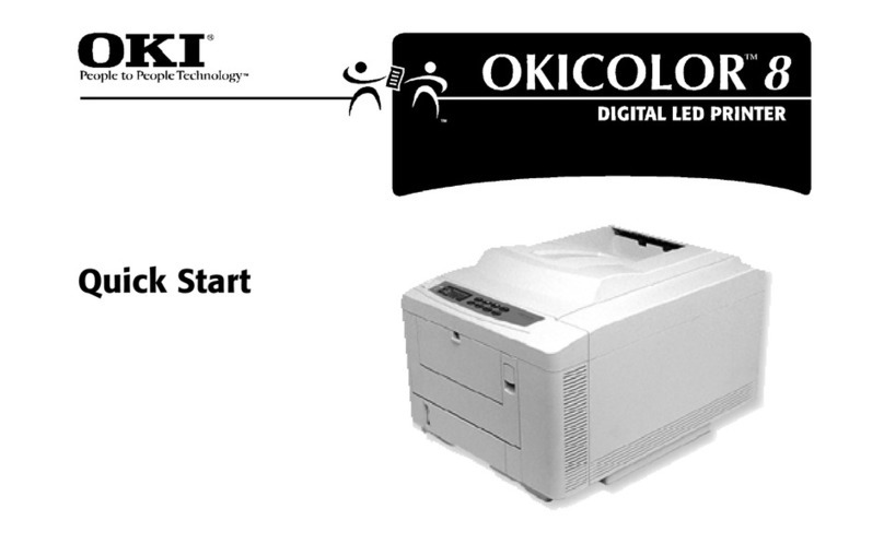 Oki Okicolor8 User manual