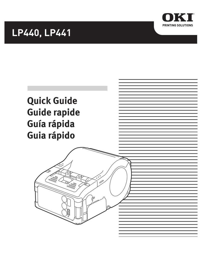 Oki LP441b User manual