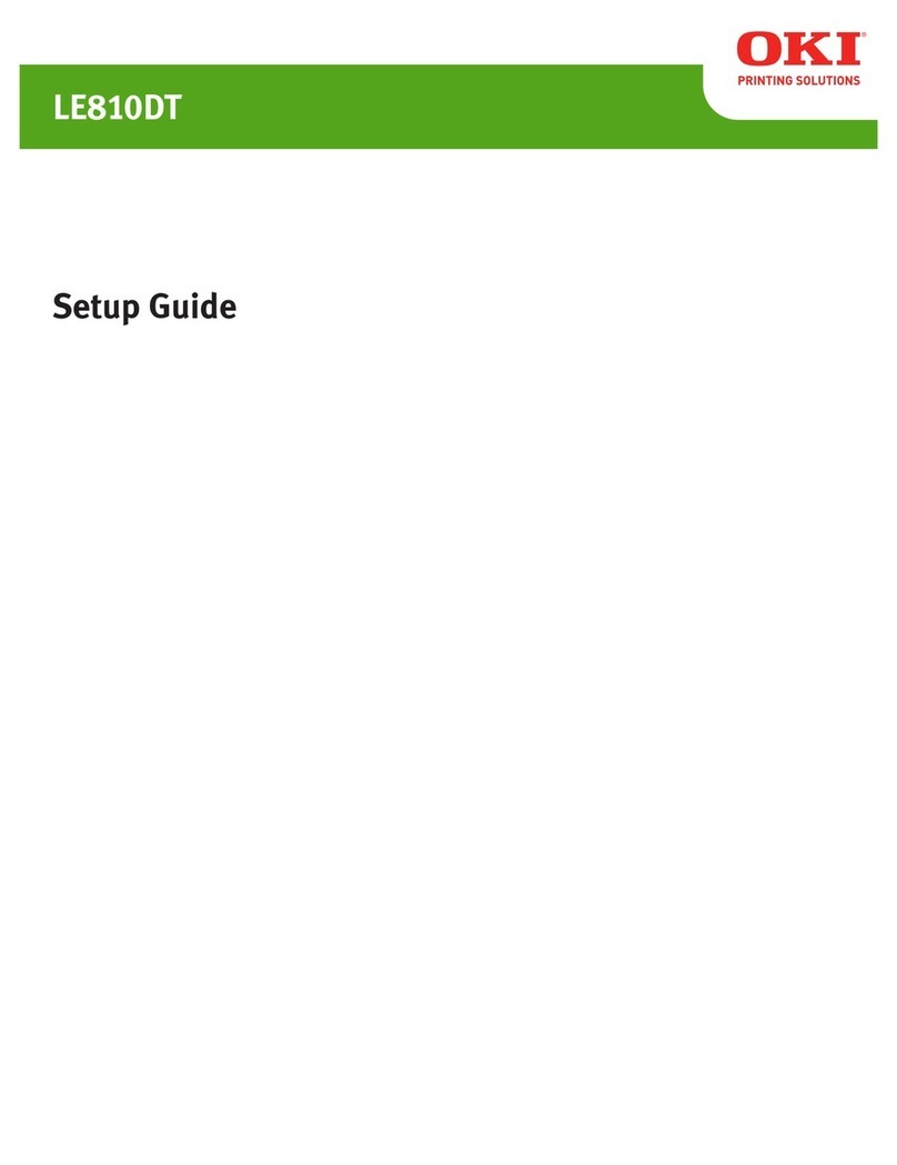 Oki LE810DT User manual