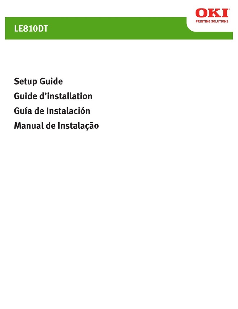 Oki LE810DT User manual