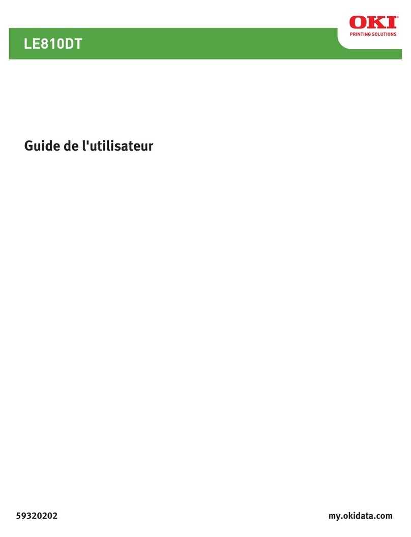 Oki LE810DT Quick start guide